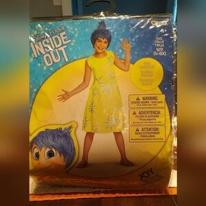 Joy Inside Out Kids Costume - Yellow